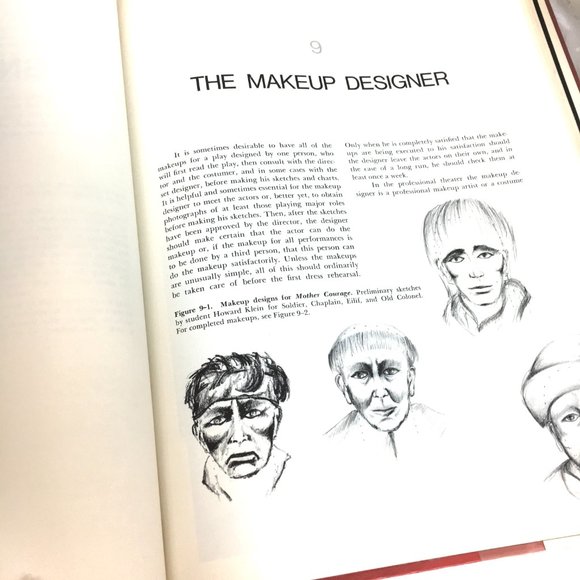 Stage Makeup 5th Edition by Richard Corson Book Vtg - Picture 8 of 15